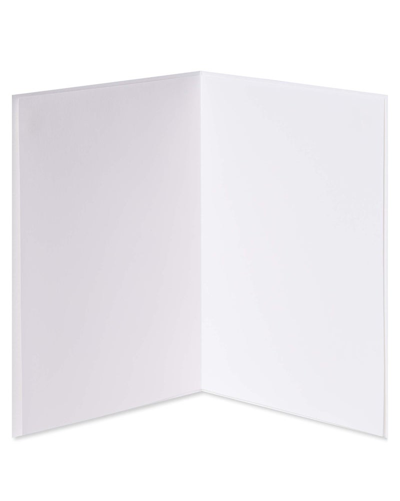 Papyrus Blank Thank You Card (Painterly Wreath) - Image 2